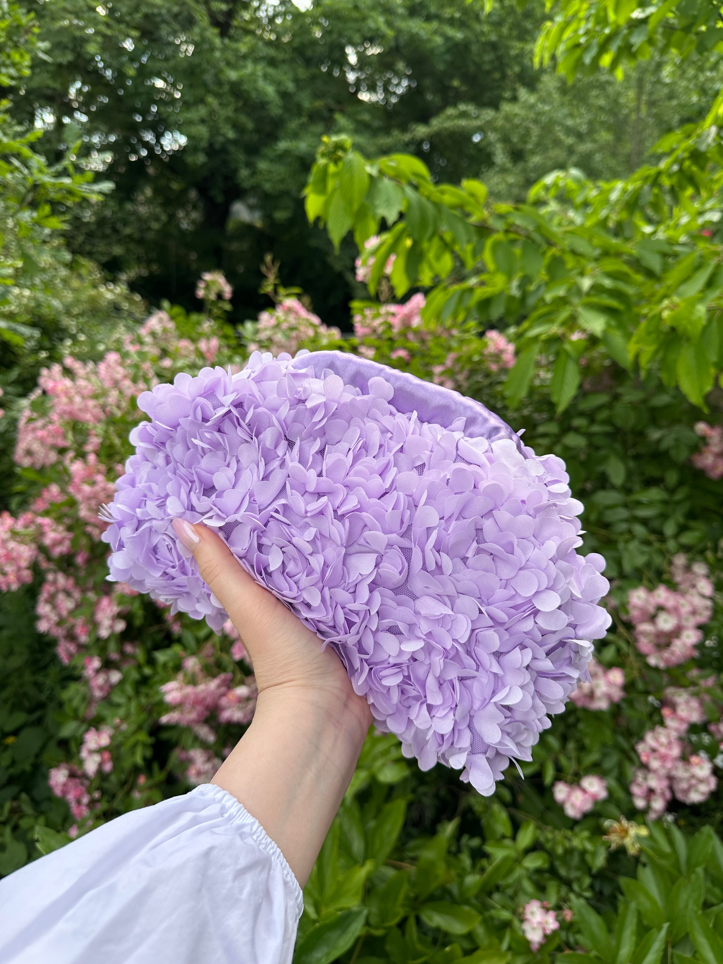 Chloe media fiori lilla