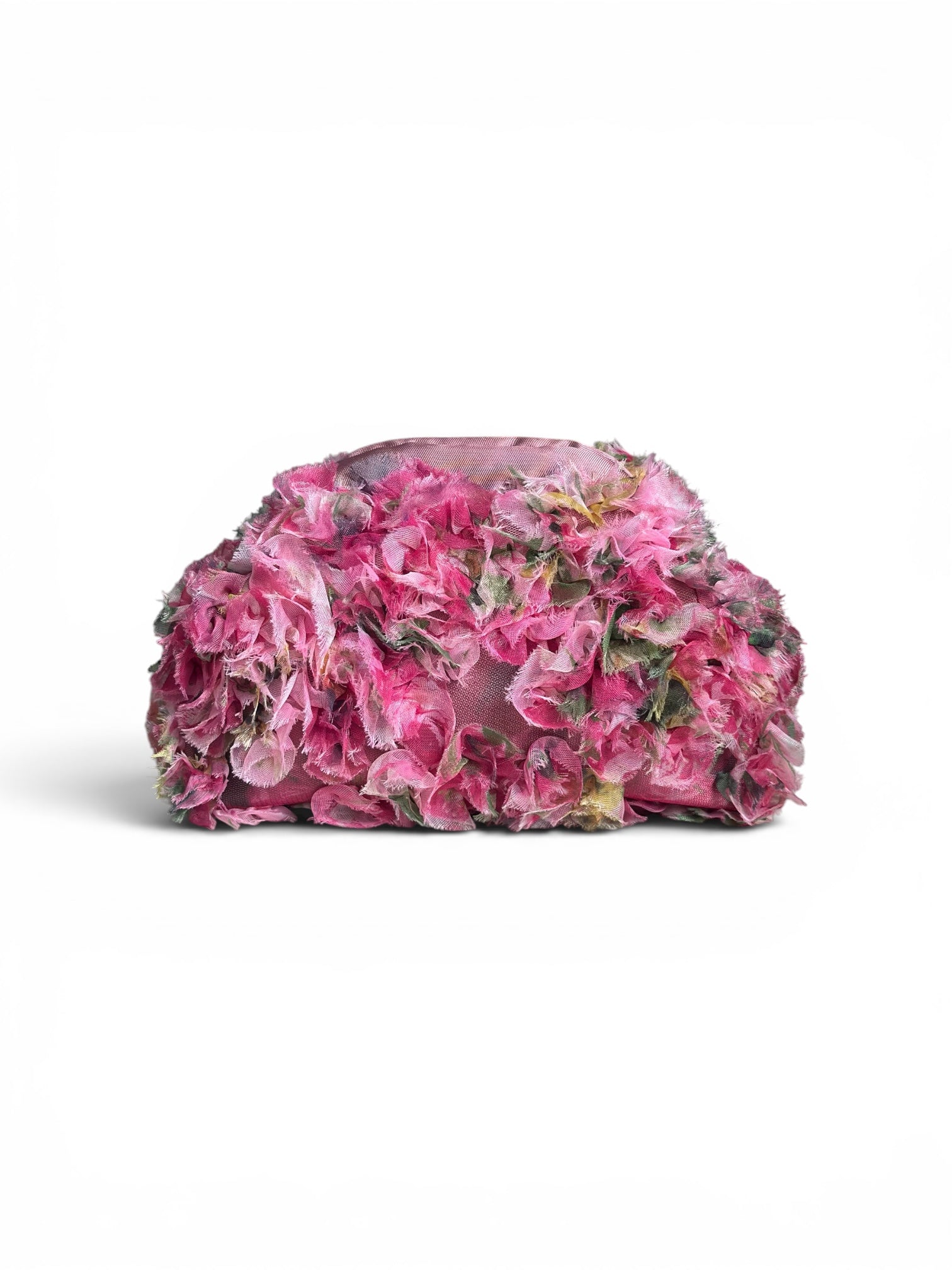 Chloe media fiori fucsia