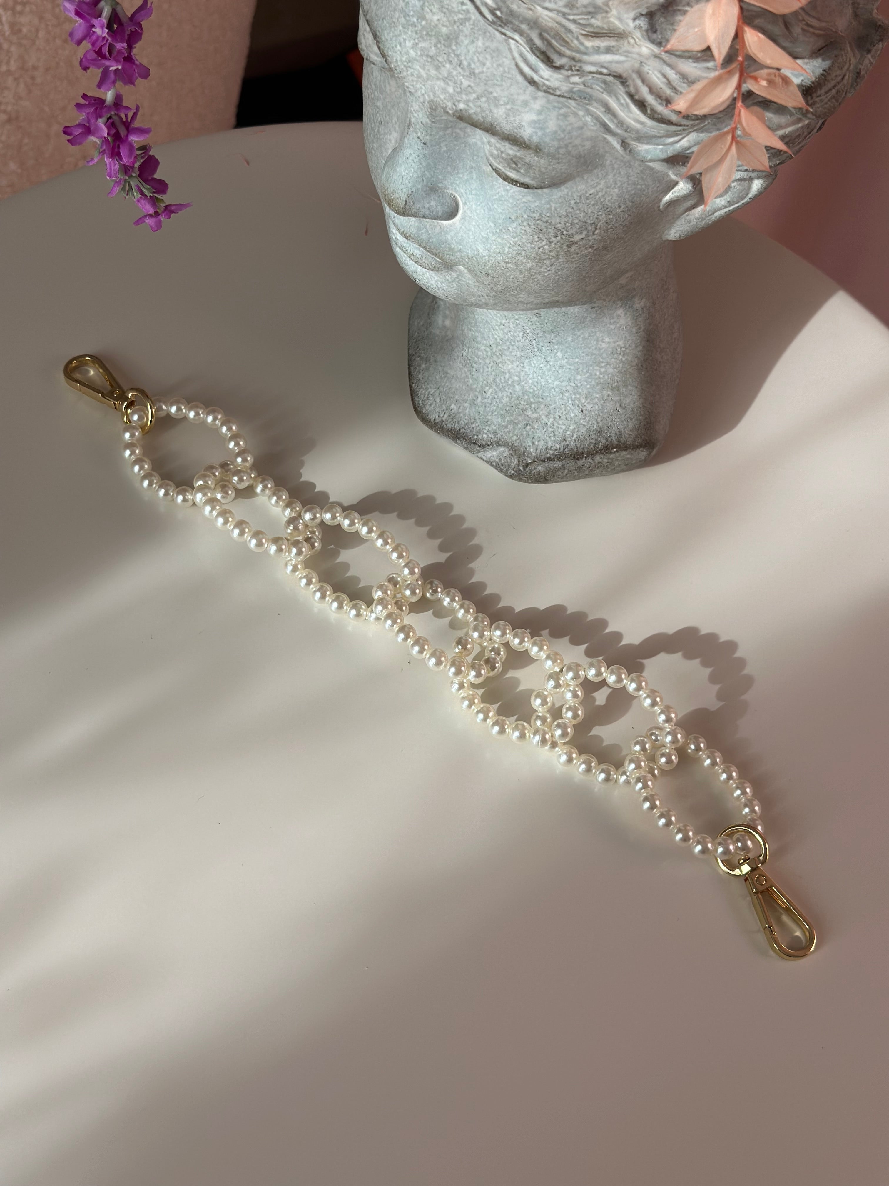 MANICO CATENA DI PERLE