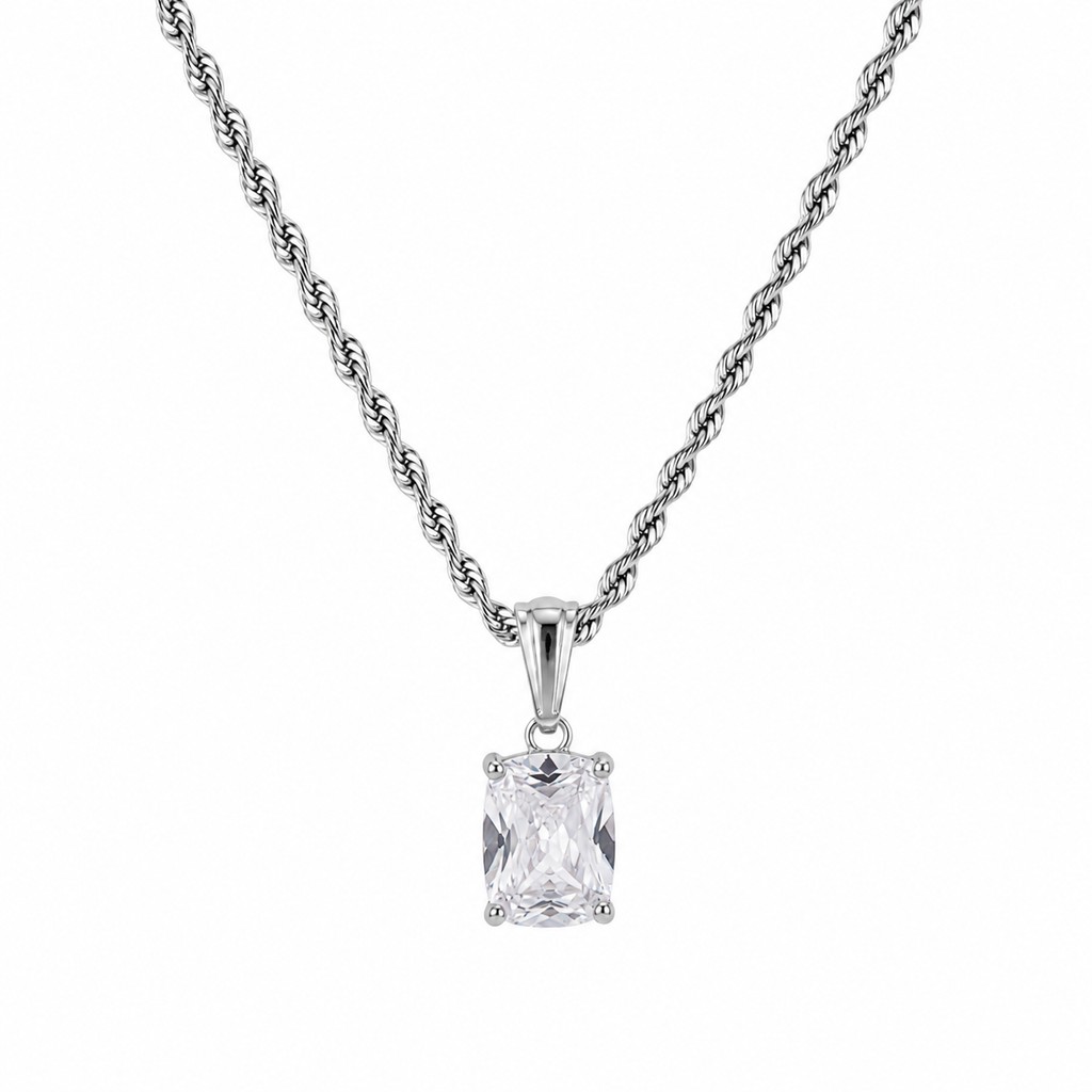 Collana Maia Square argento