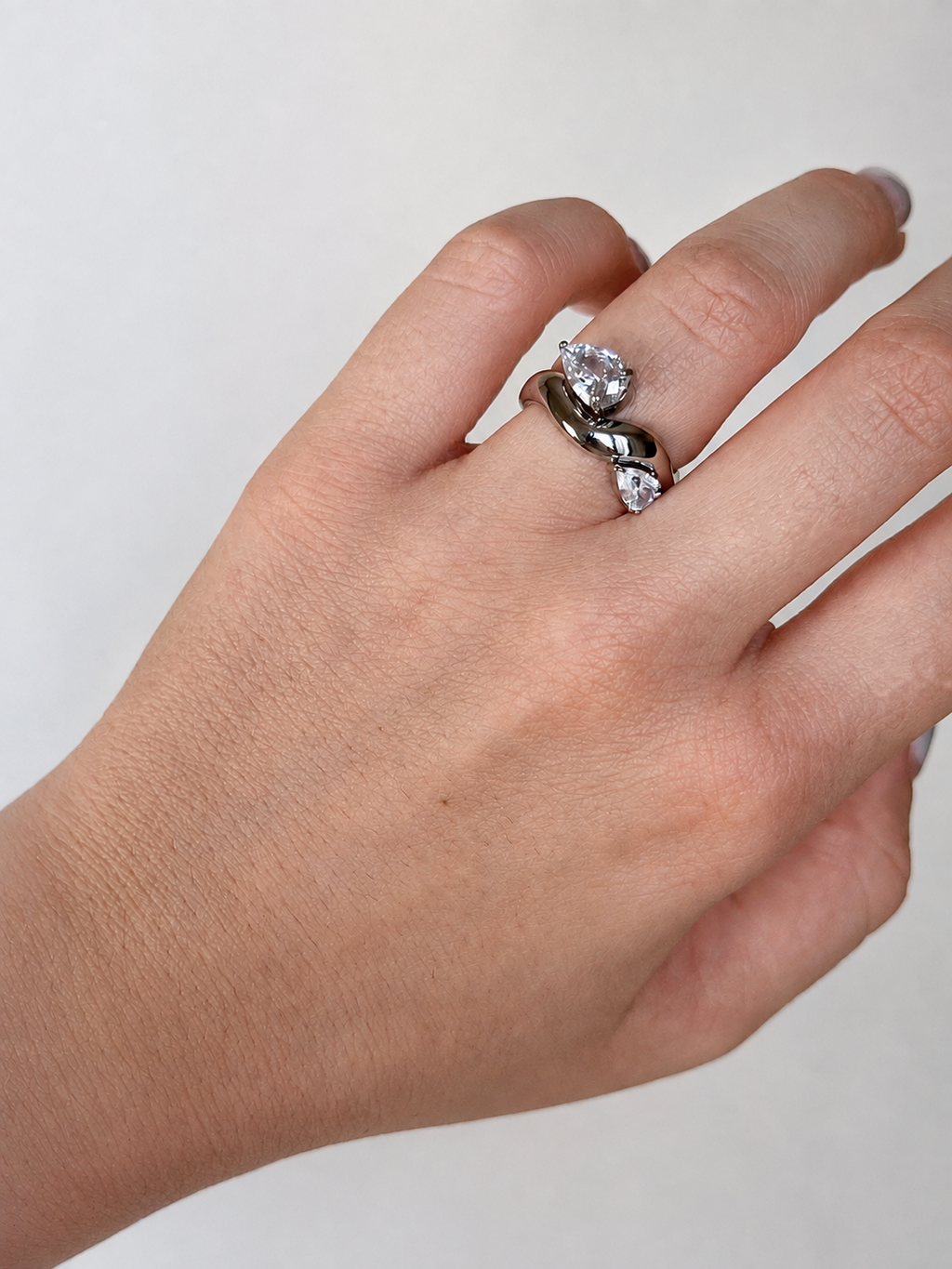 Anello Lyra argento