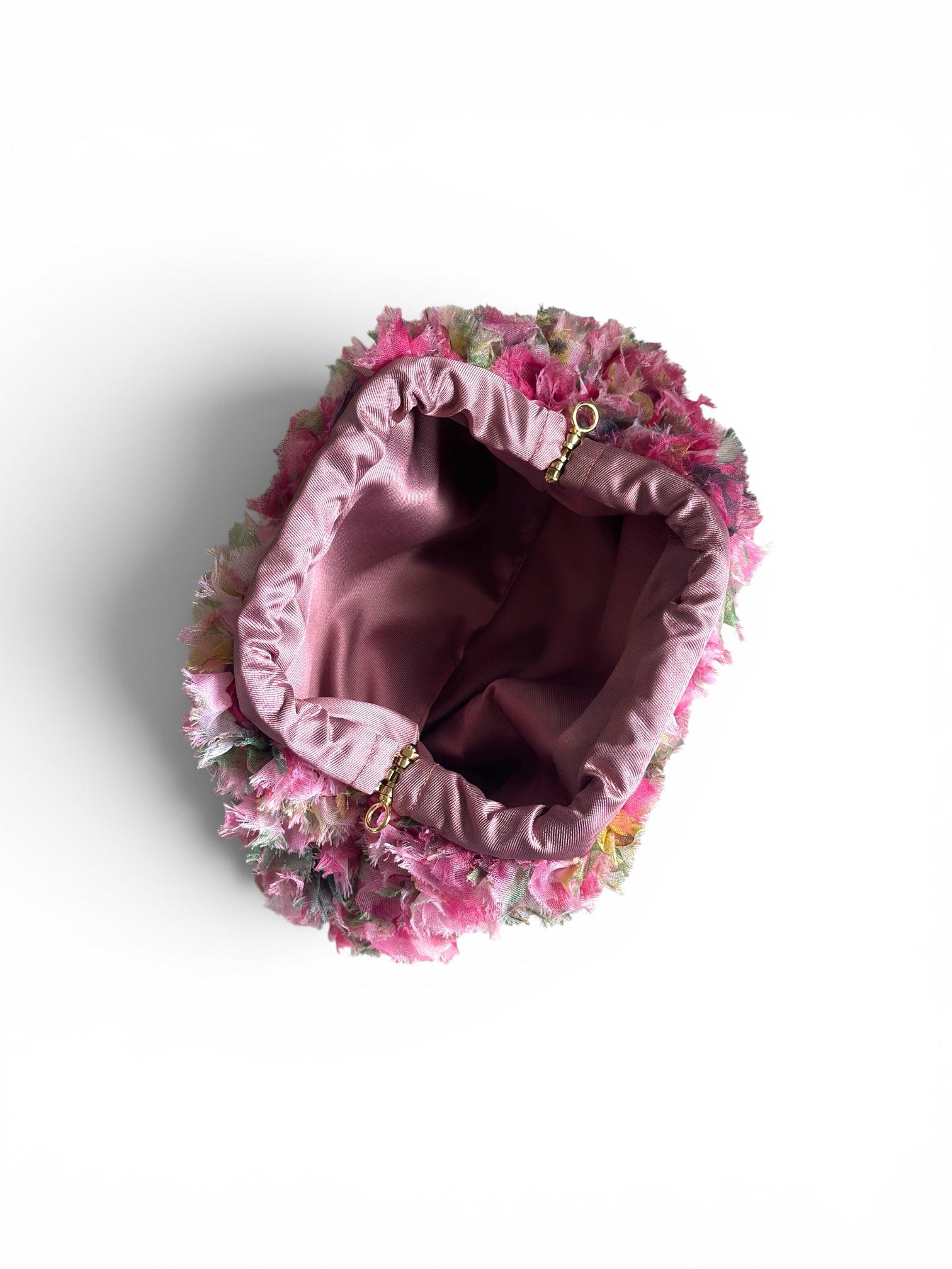 Chloe media fiori fucsia