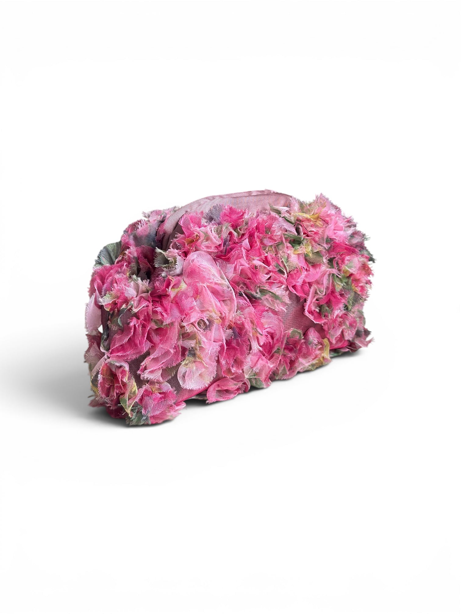 Chloe media fiori fucsia