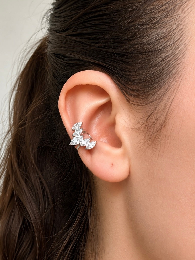 Earcuff Sirio argento