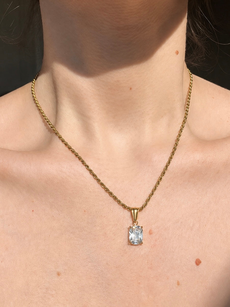 Collana Maia Square oro